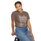 Teacher Nutrition Facts T-Shirt