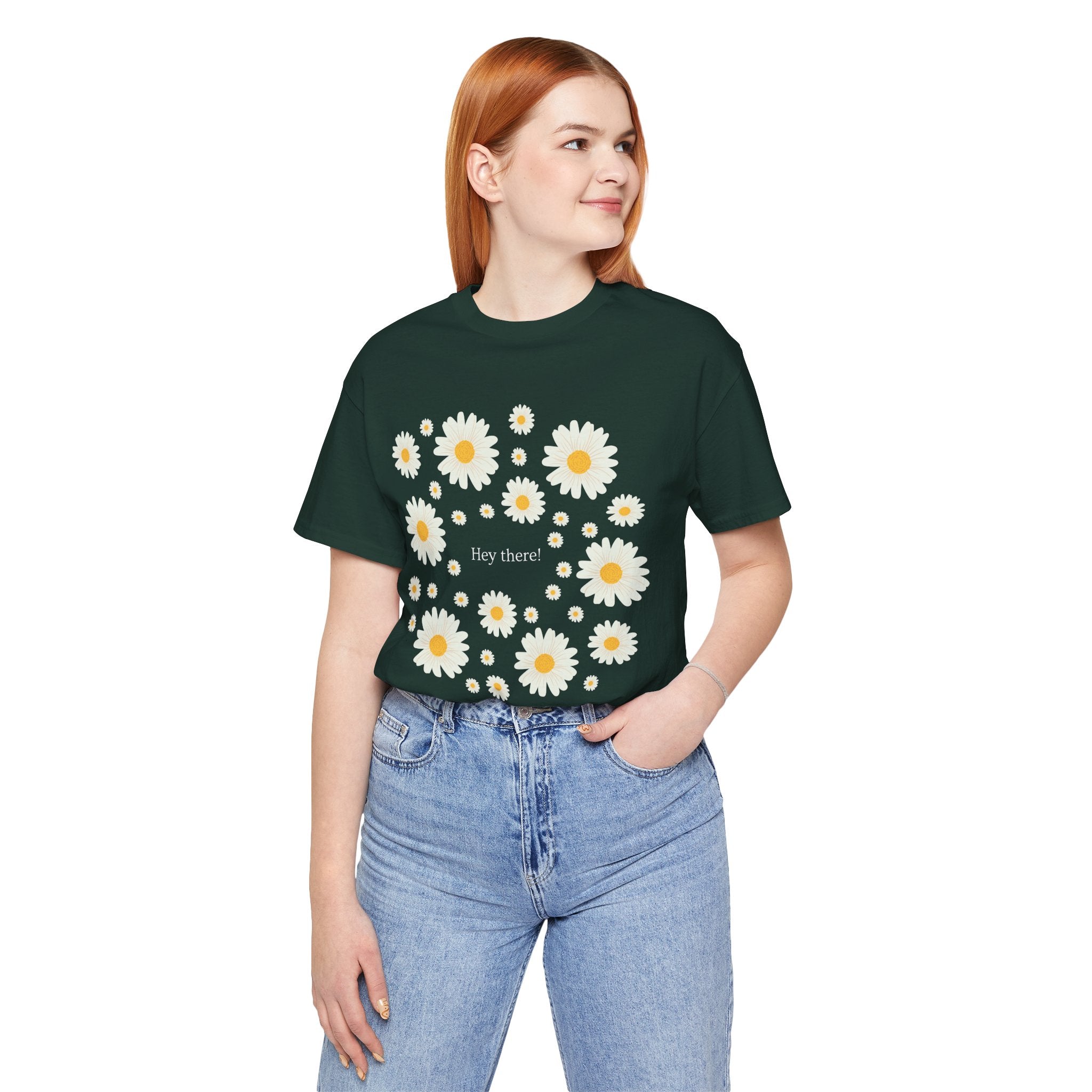Hey There Floral Graphic Tee