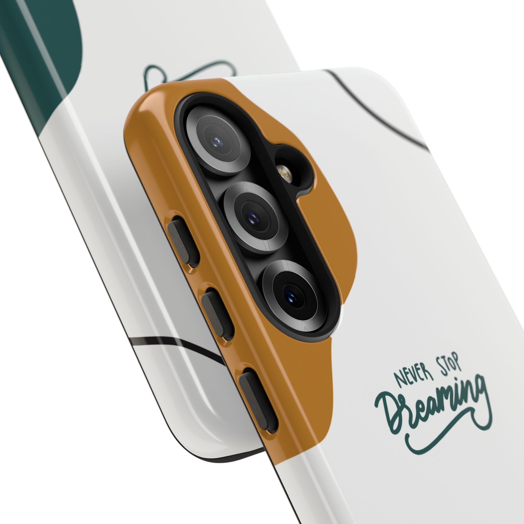 Never Stop Dreaming – Aesthetic Protective Phone Case