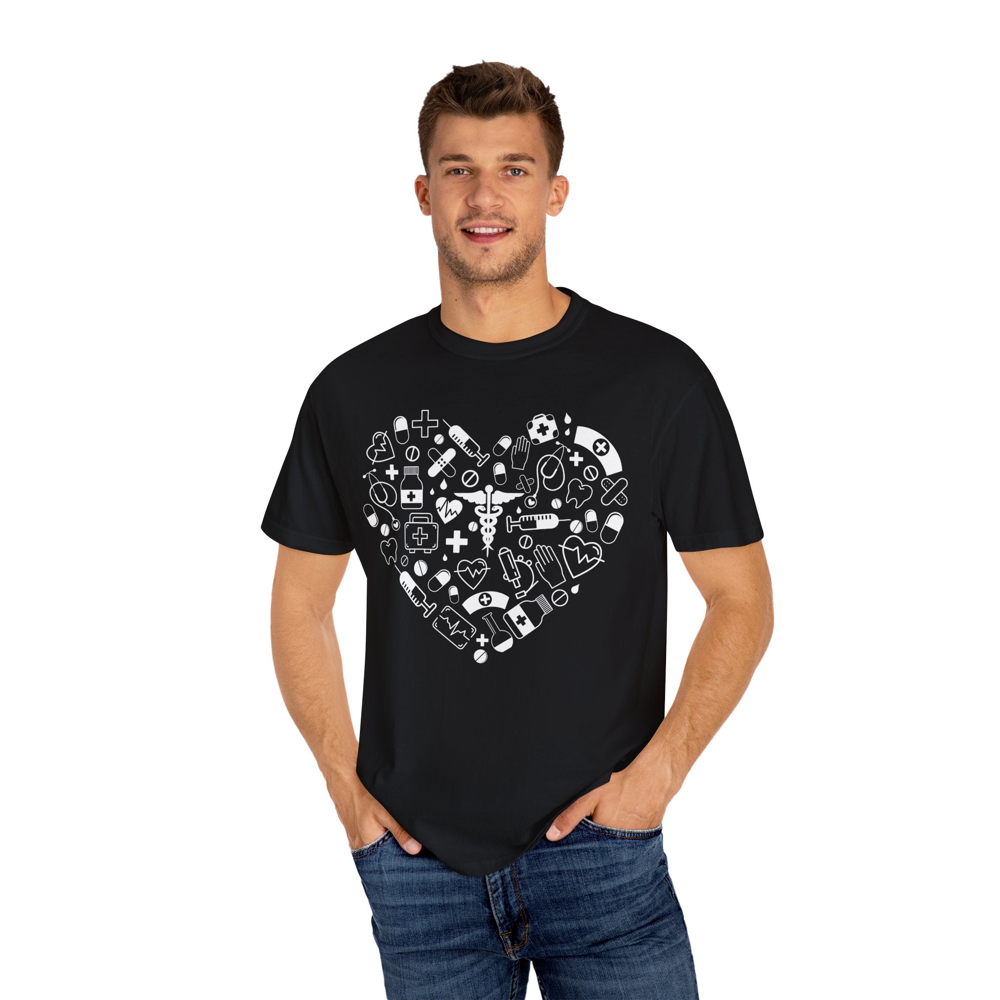 Heart of Healthcare Nurse T-Shirt