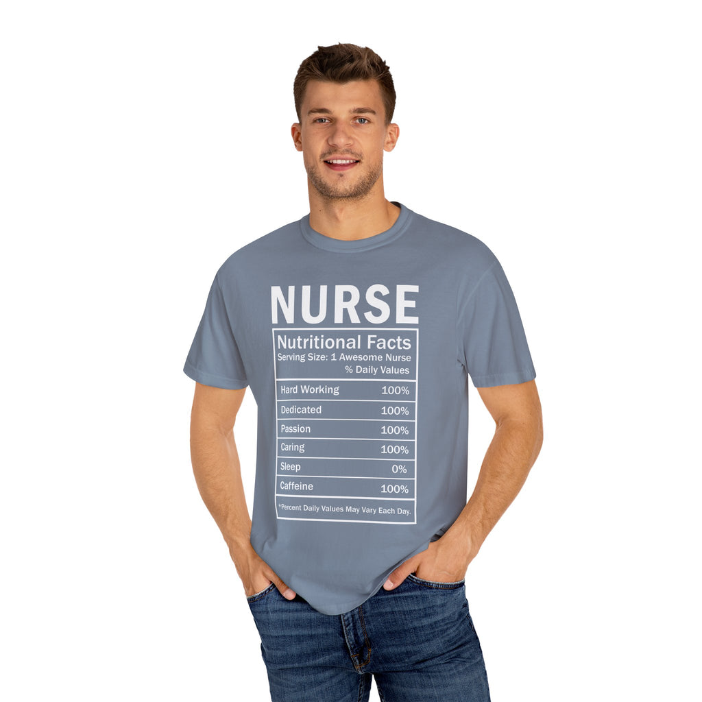 Nurse Nutritional Facts T-shirt