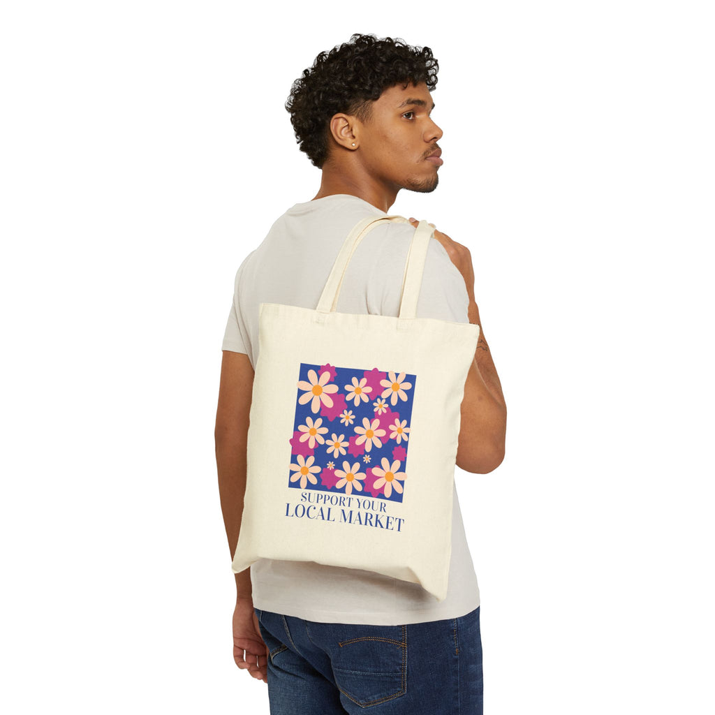 Support Your Local Market Tote Bag