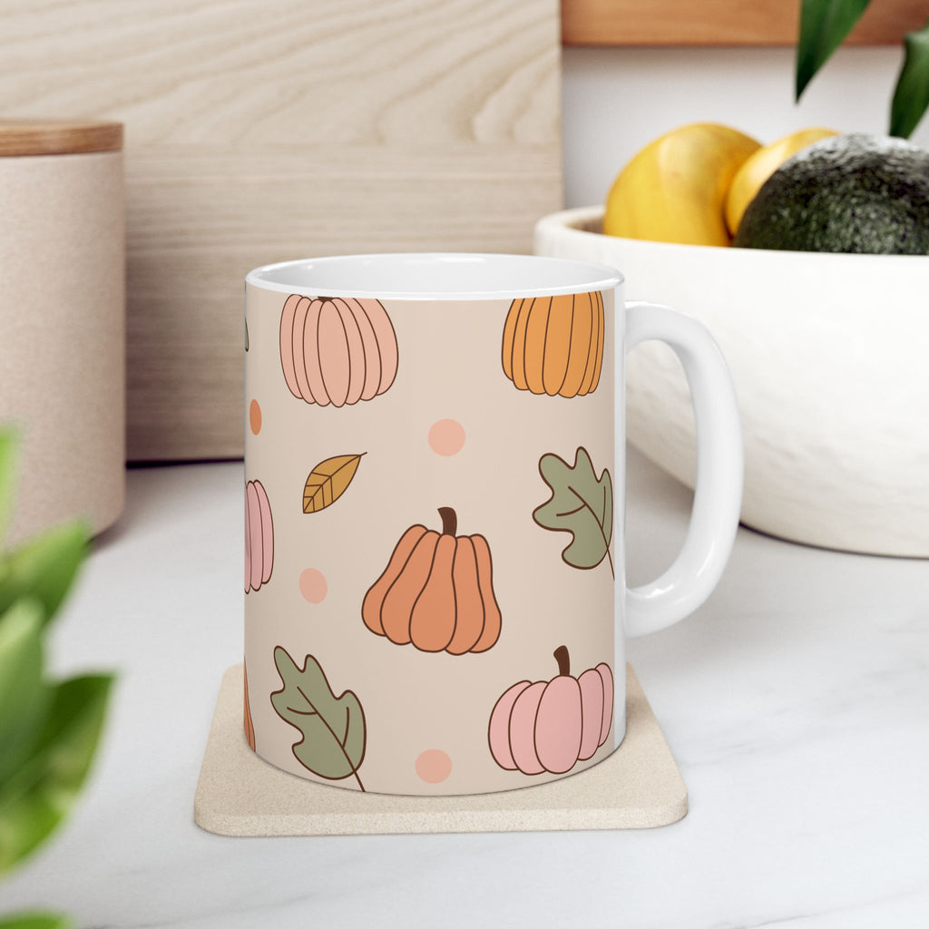 Cute Pumpkin Coffee Cup