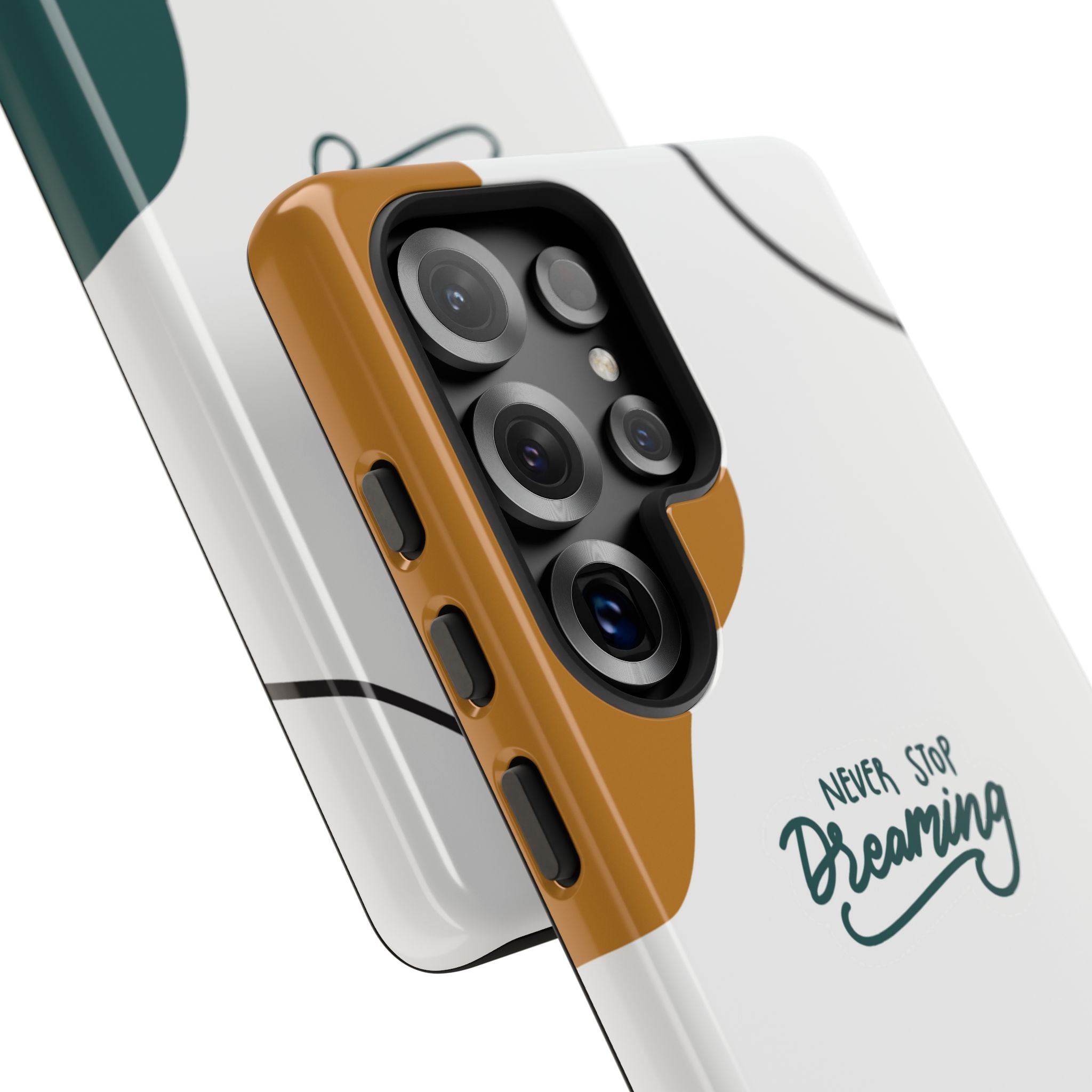 Never Stop Dreaming – Aesthetic Protective Phone Case