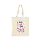 Cotton Canvas Tote Bag