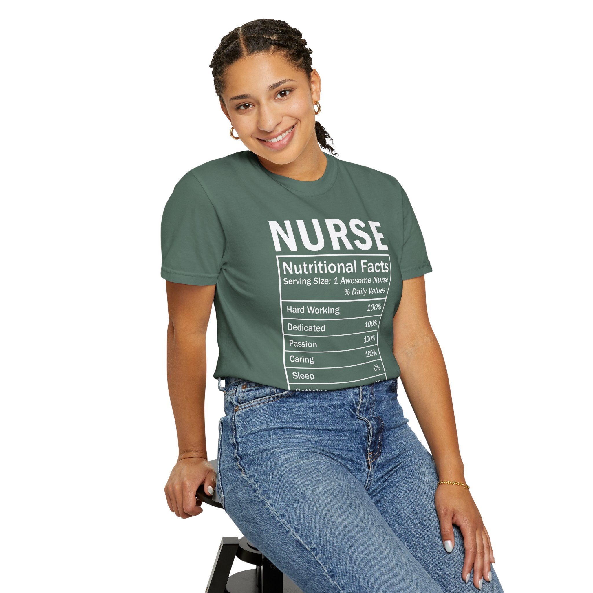 Nurse Nutritional Facts T-shirt