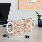 Autumn Leaves Ceramic Mug