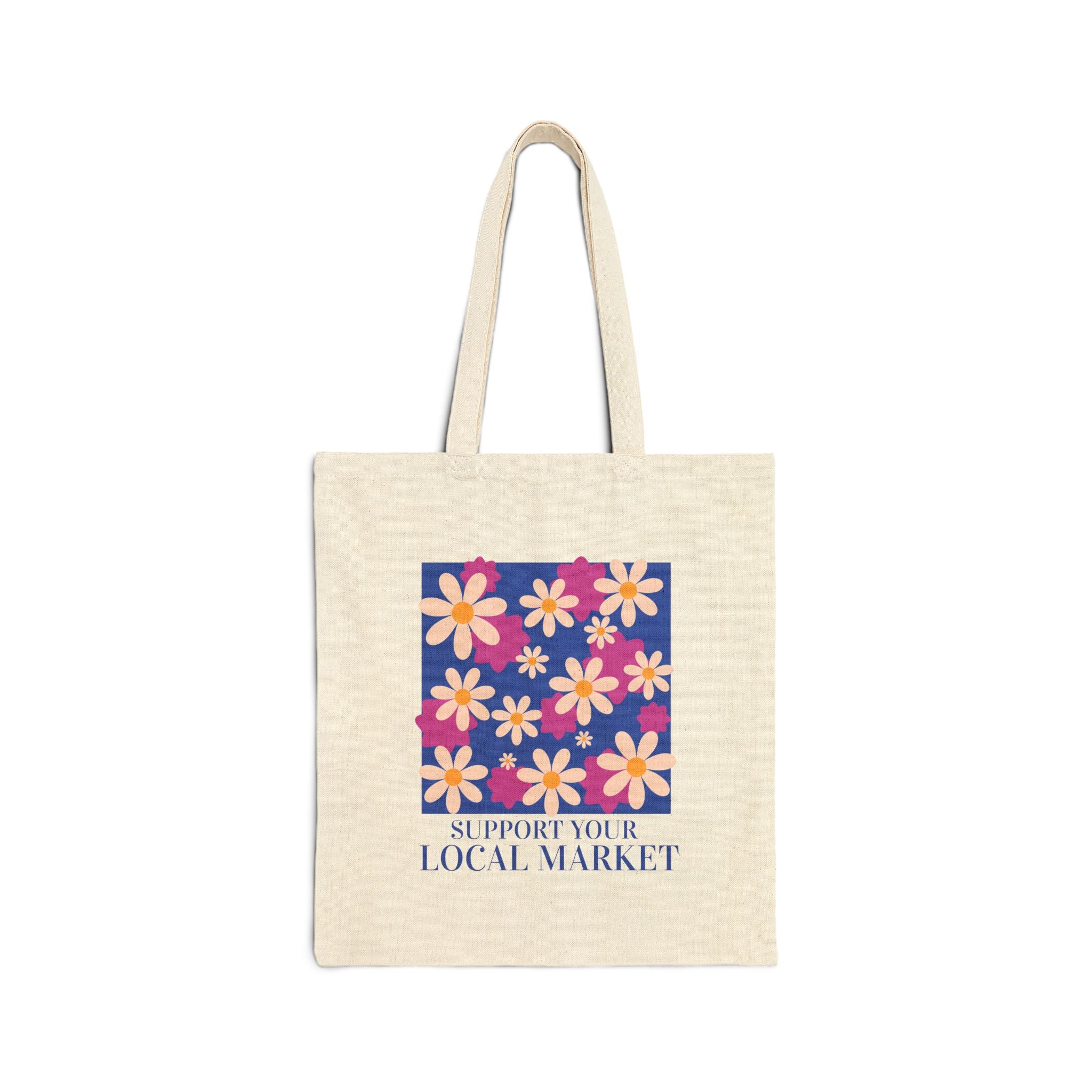 Support Your Local Market Tote Bag