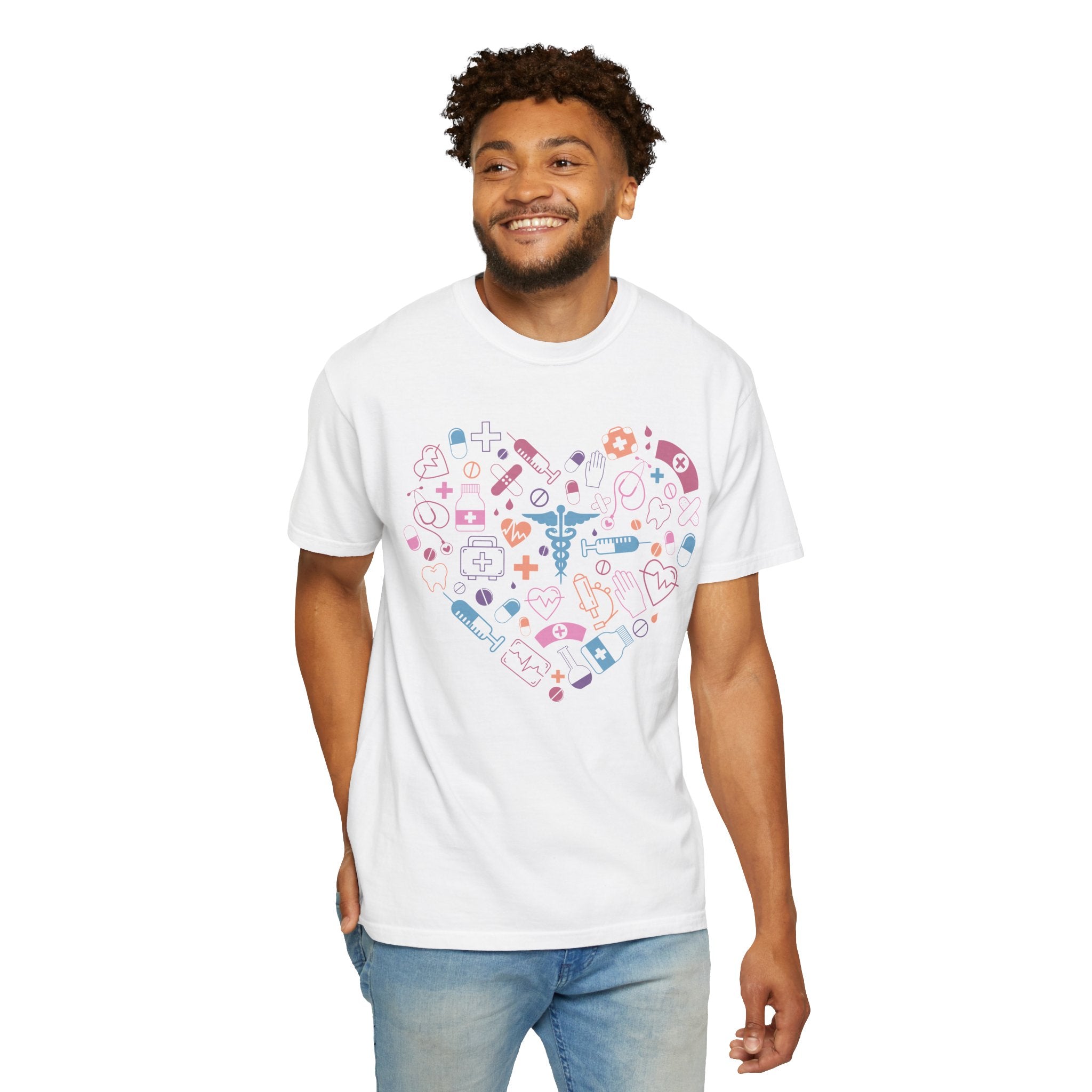 Heart of Healthcare Nurse T-Shirt