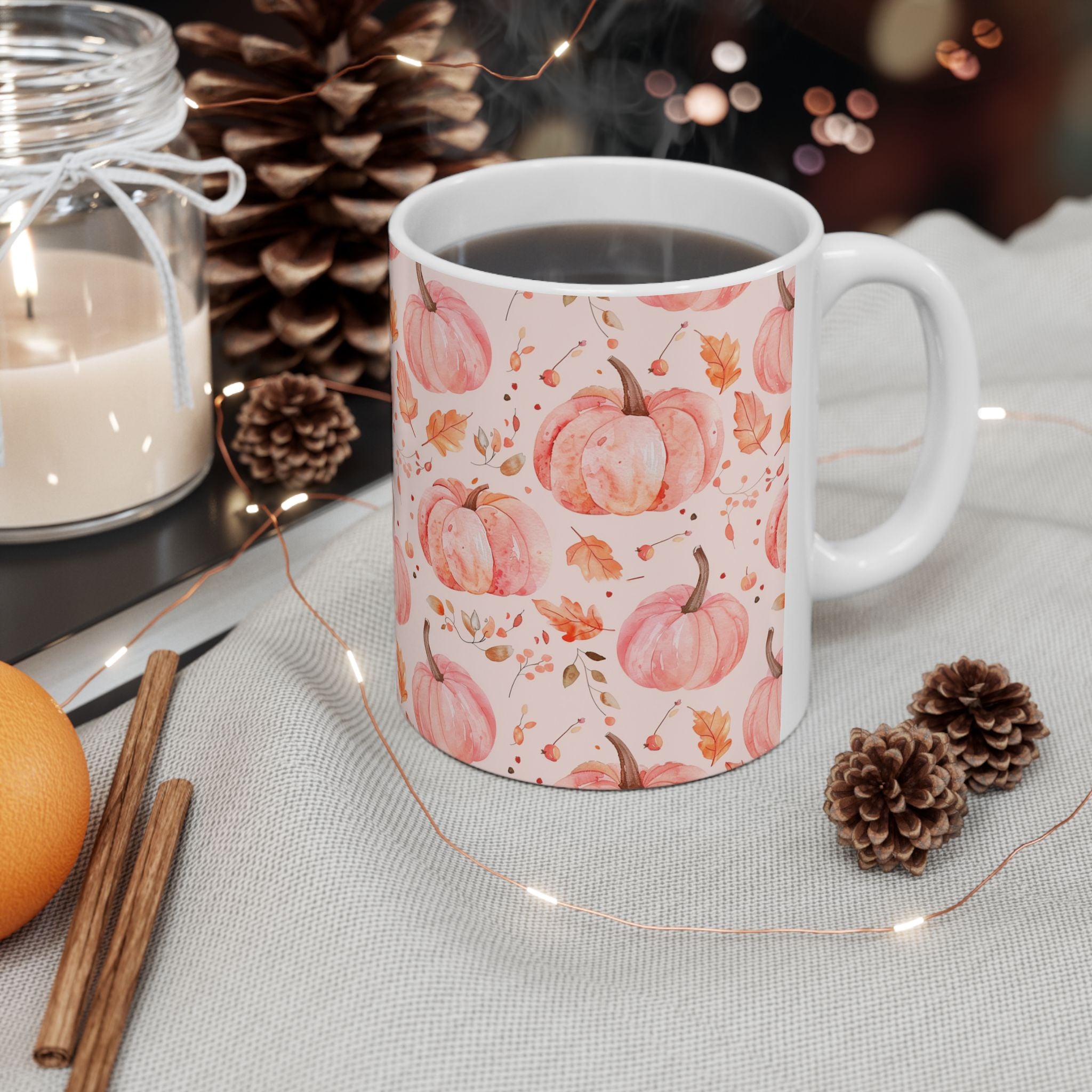 Pumpkin Spice Ceramic Mug
