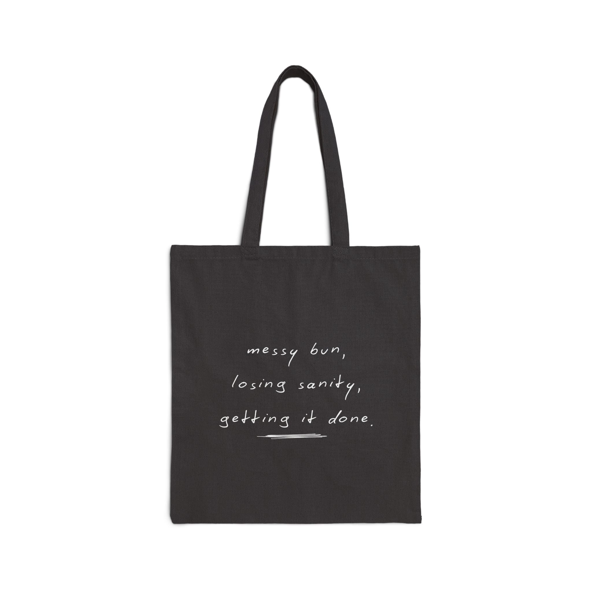 Messy Bun Tote Bag