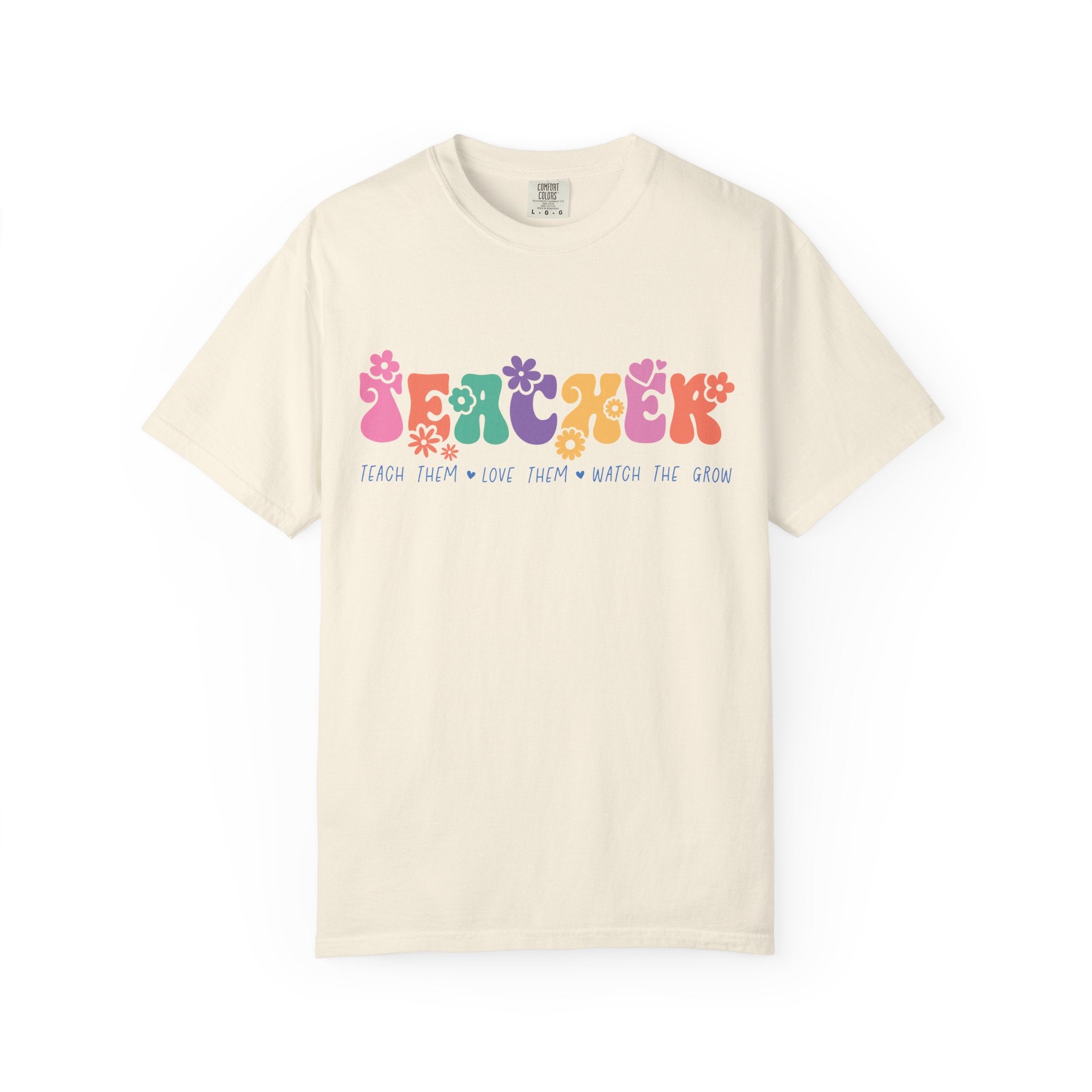 Retro Graphic Teacher T-shirt