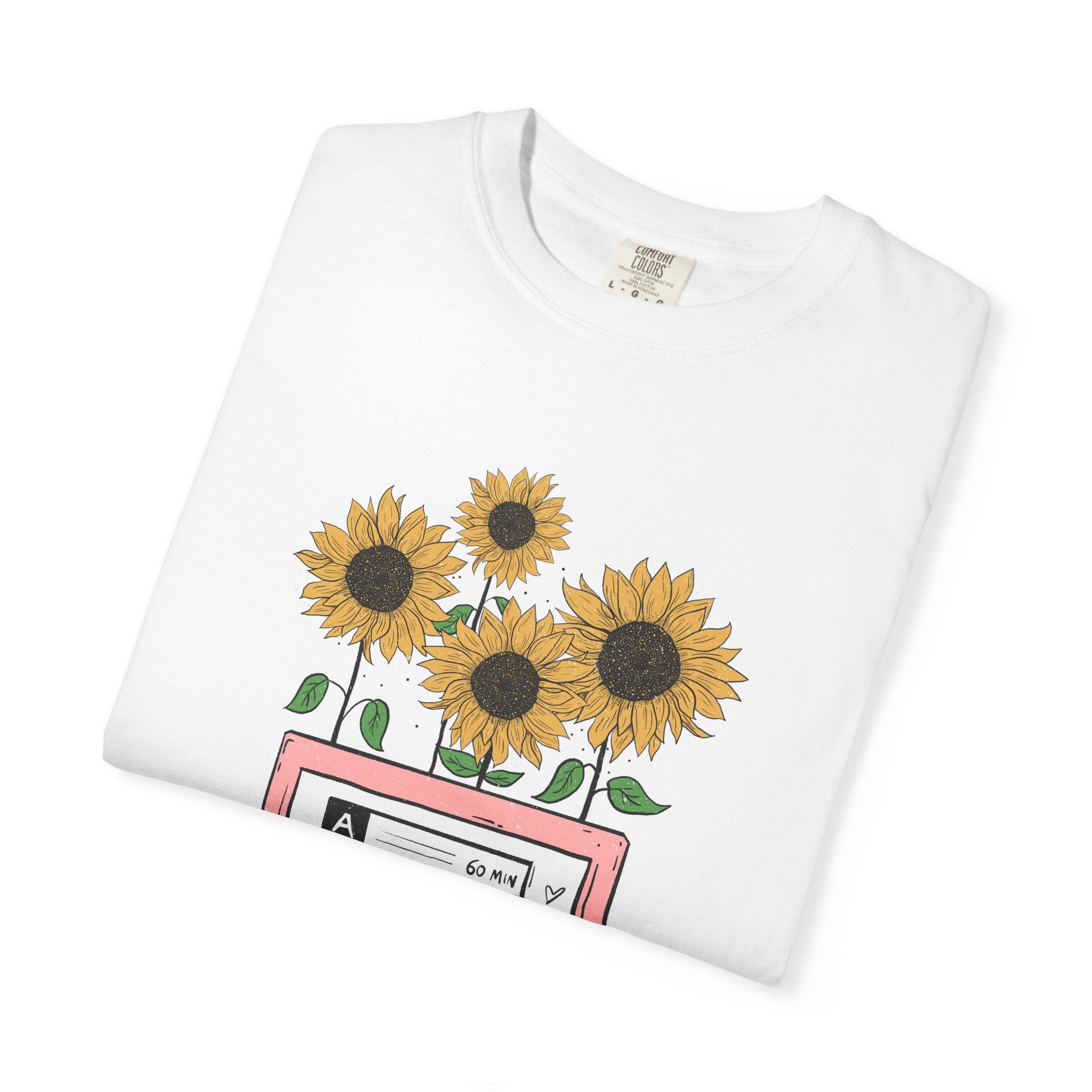 Sunflower Cassette Vintage T-Shirt