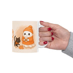 Cozy Cat-Themed Ceramic Mug