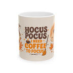 Spooky Coffee Mug with Hocus Pocus Design