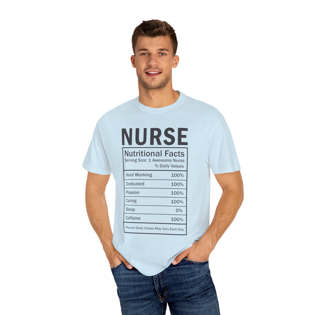 Nurse Nutritional Facts T-shirt
