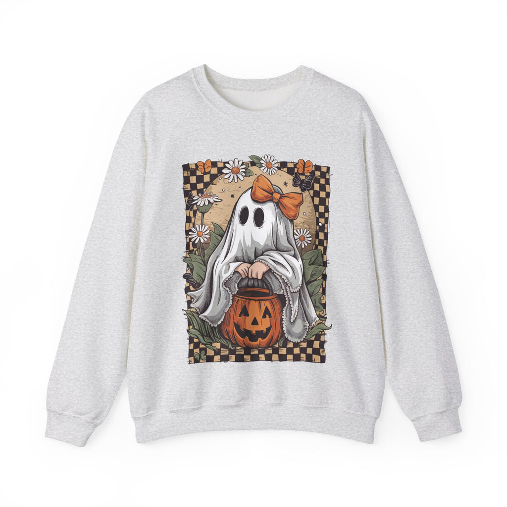 Halloween Ghost Crewneck Sweatshirt