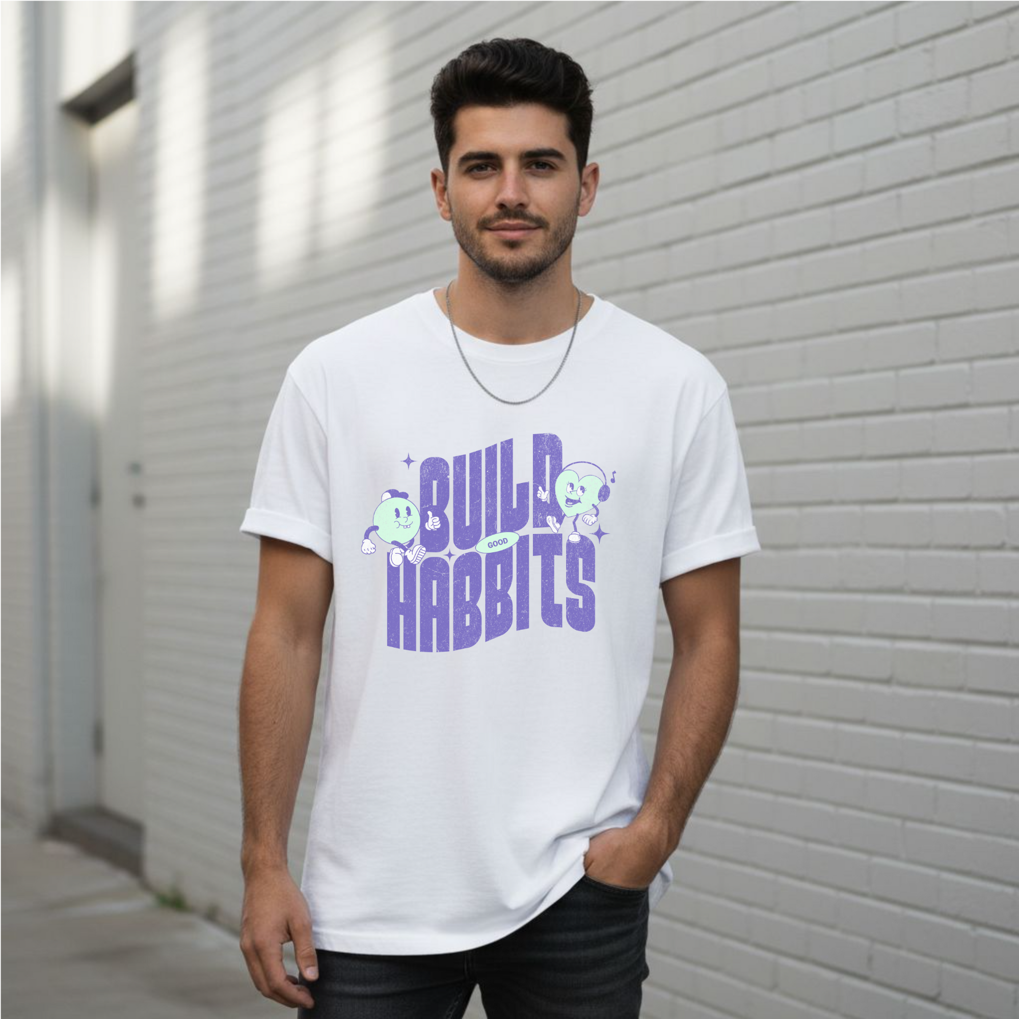 Motivational Building Good Habits T-Shirt