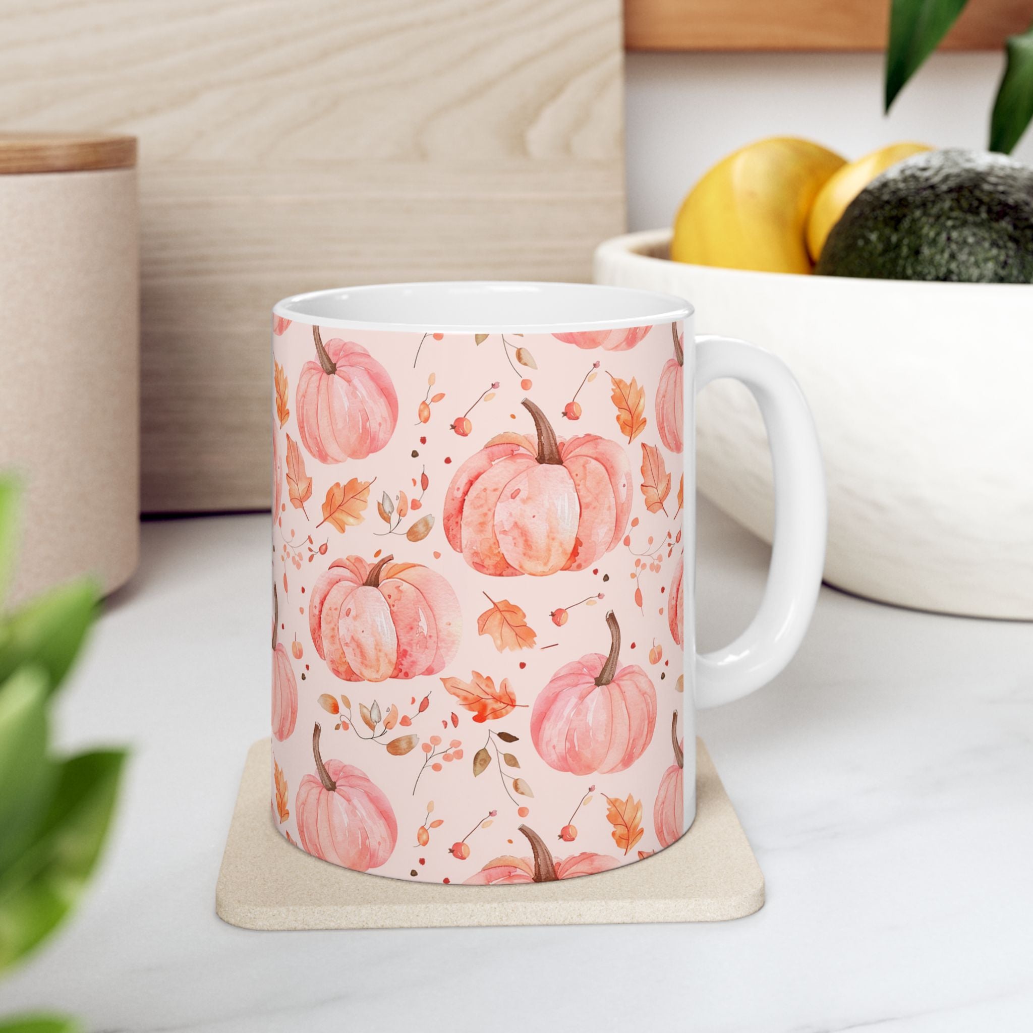 Pumpkin Spice Ceramic Mug