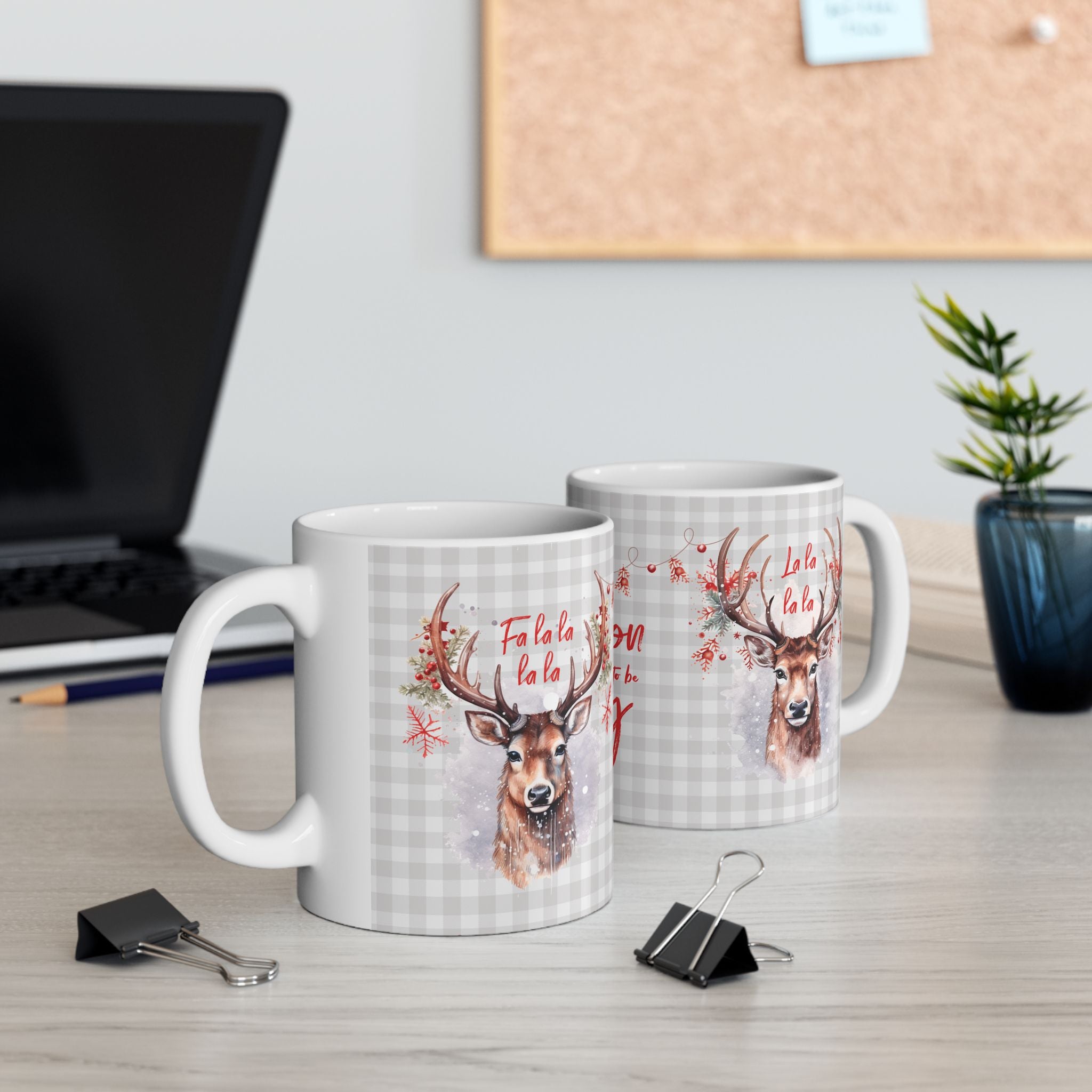 Festive Holiday Ceramic Mug