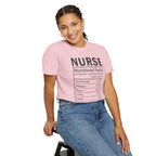 Nurse Nutritional Facts T-shirt