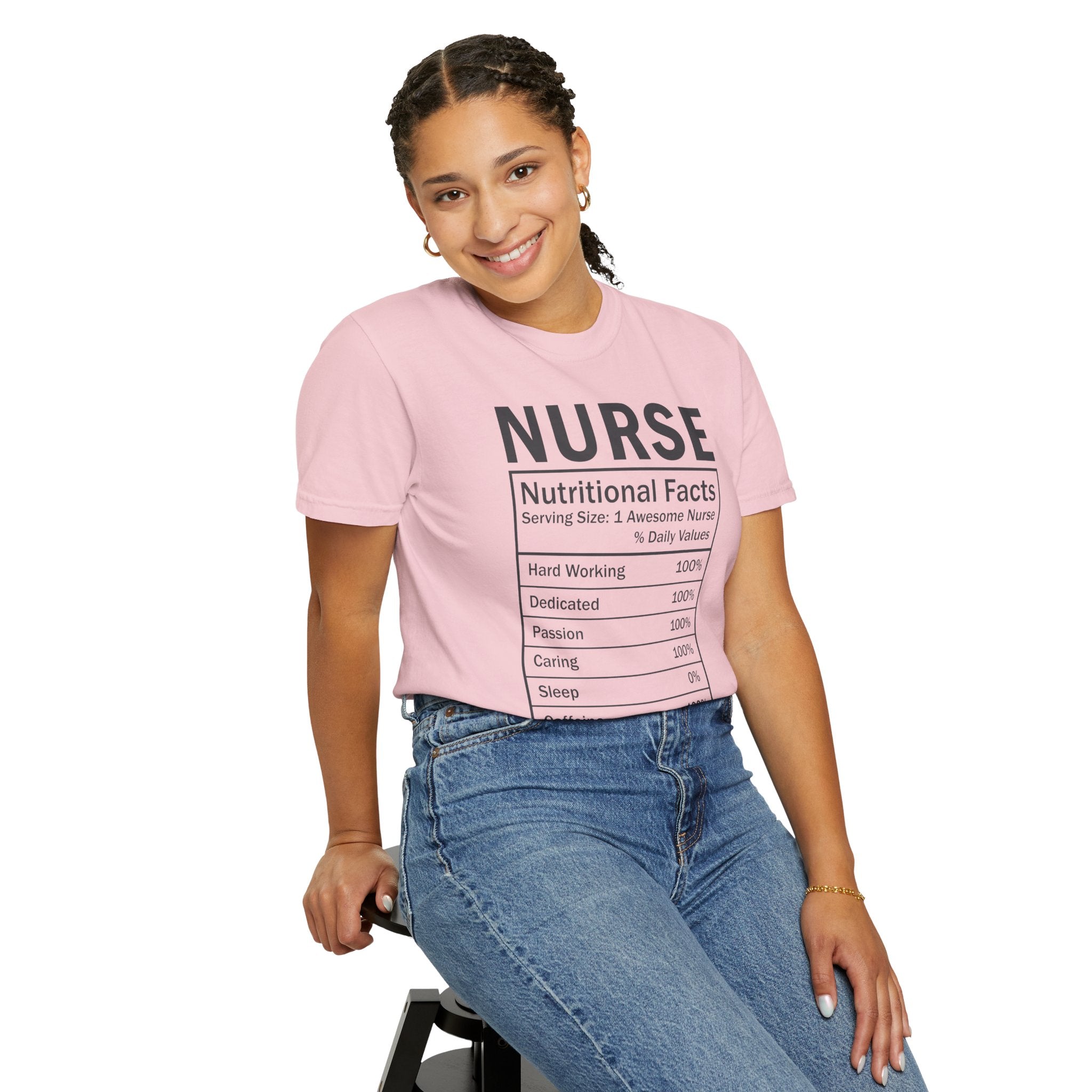 Nurse Nutritional Facts T-shirt