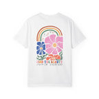 Garment-Dyed T-Shirt with Positive Vibes