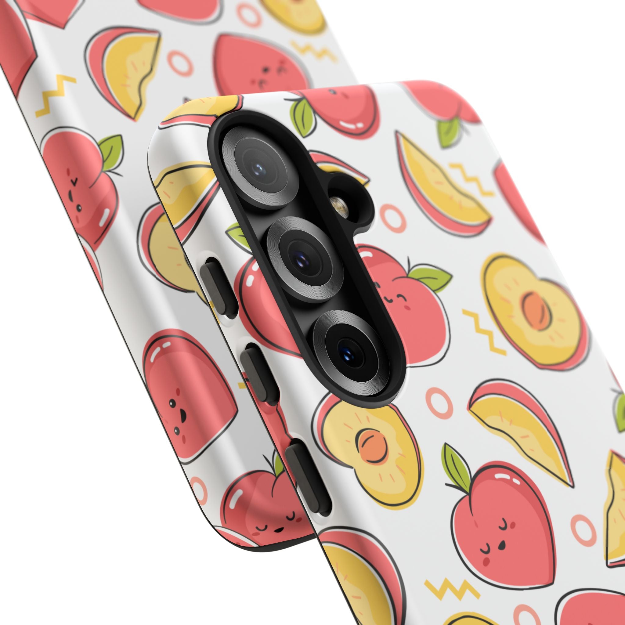 Phone Cases - Peach Patterned Tough Cases