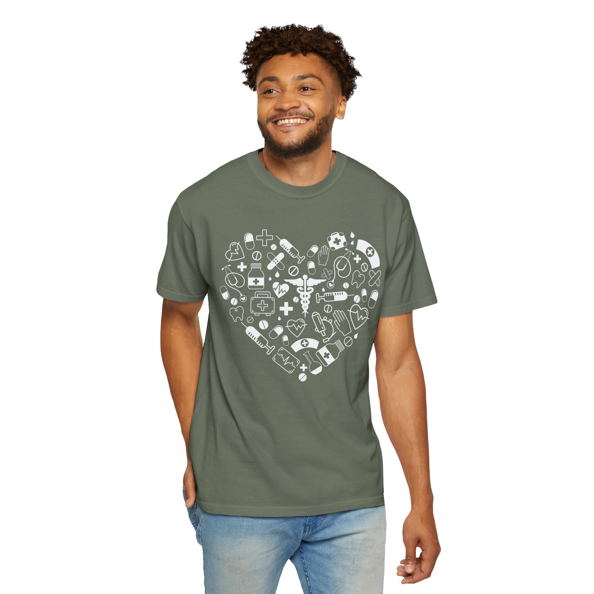 Heart of Healthcare Nurse T-Shirt