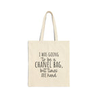 Chic Quote Tote Bag – Eco-Friendly