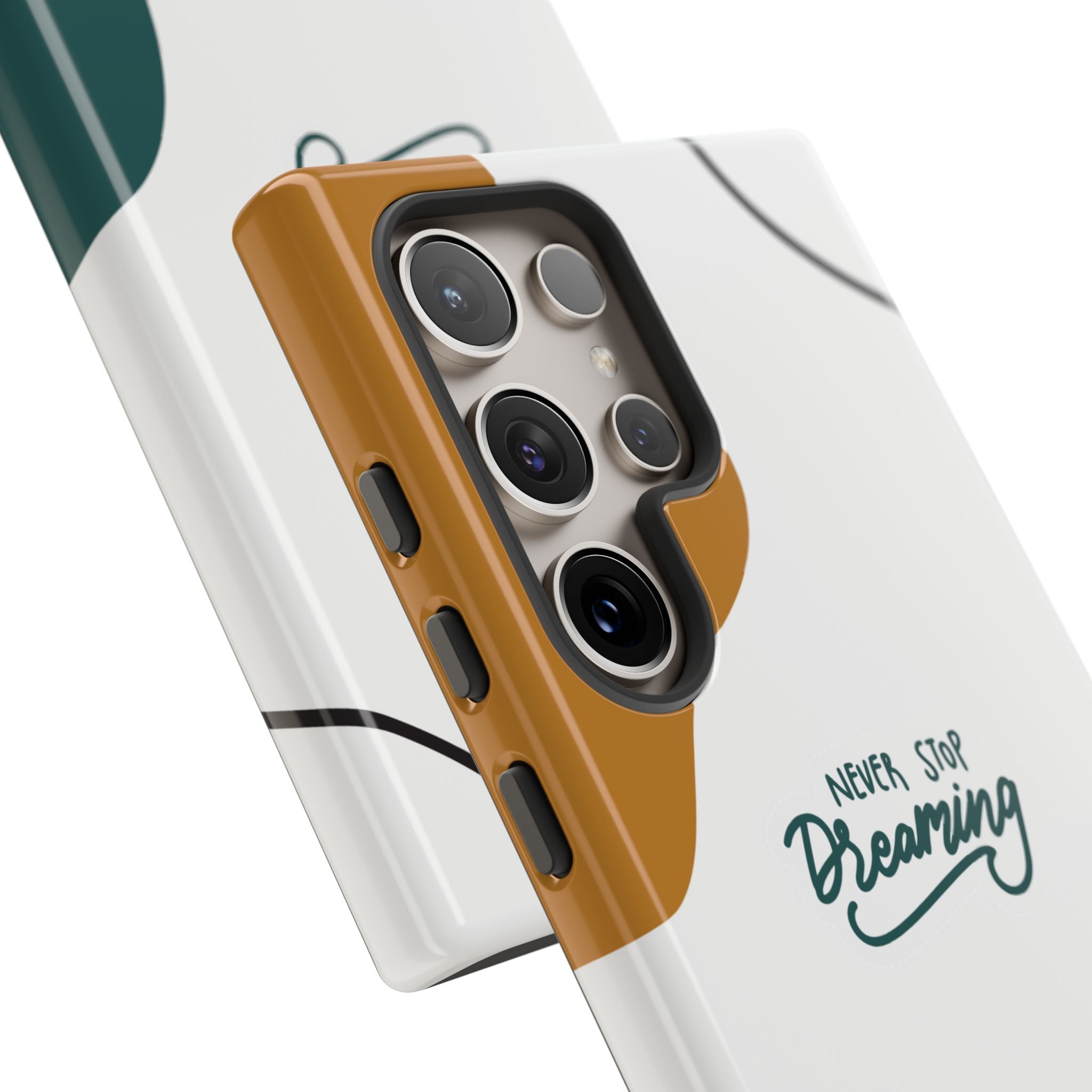 Never Stop Dreaming – Aesthetic Protective Phone Case