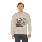 Cute But Feral Christmas Sweatshirt
