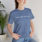 Mute Smile Nod Repeat Tee