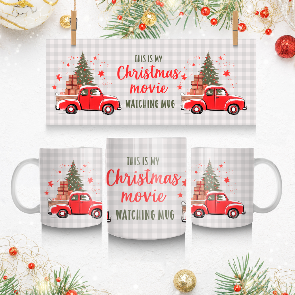 Christmas Movie Watching Mug