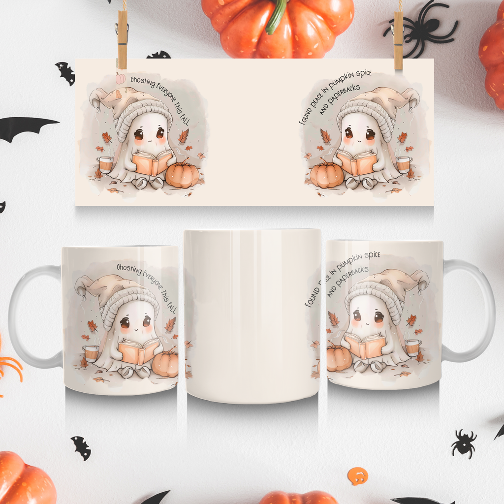 Autumn-Themed Ceramic Mug