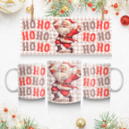Festive Santa Mug