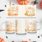 Autumn-Themed Ceramic Mug