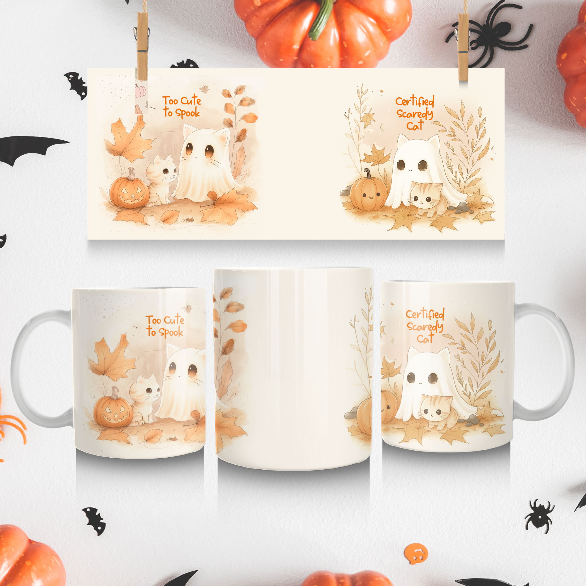 Autumn-Themed Ceramic Mug