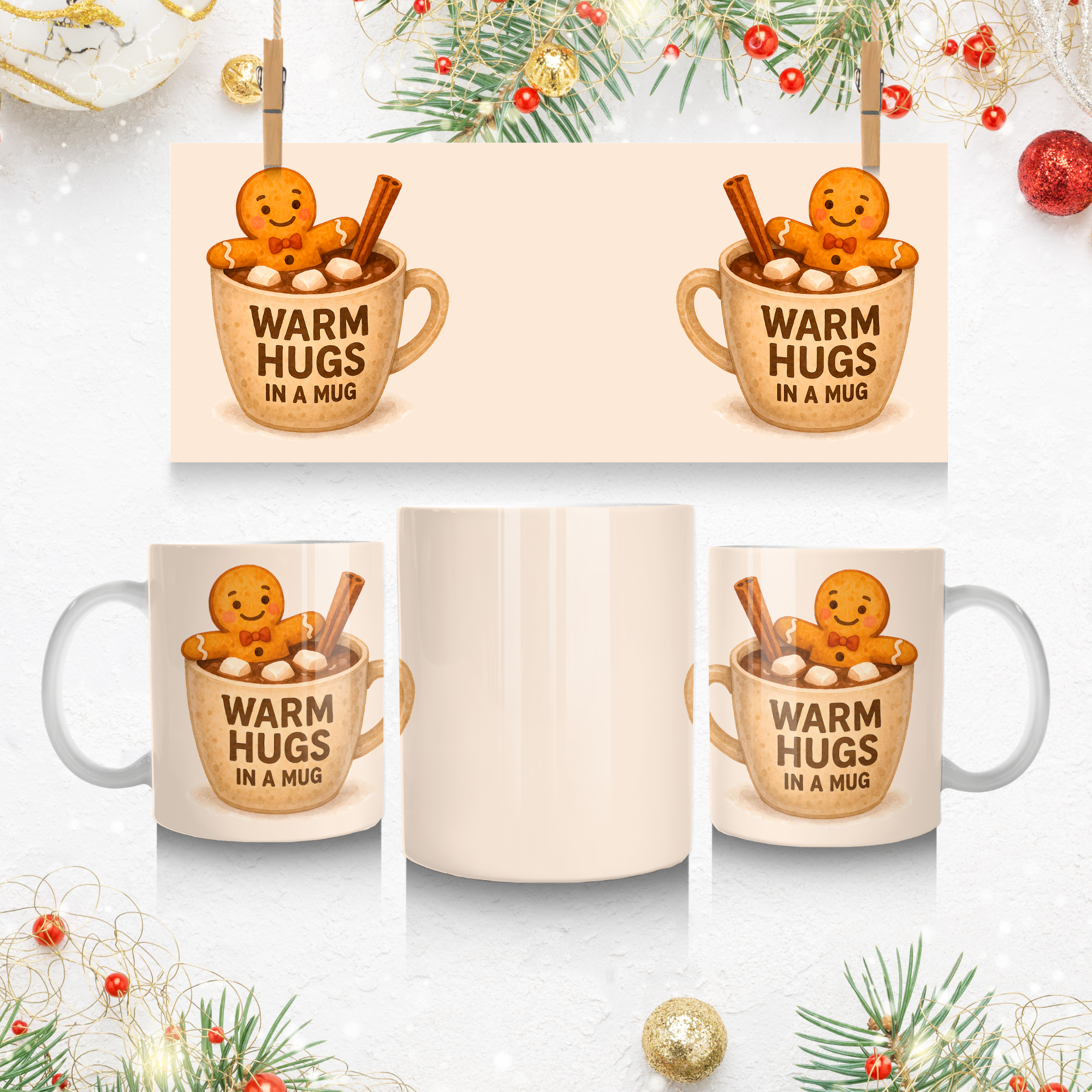 Whimsical Cookie Mug for Baking Lovers