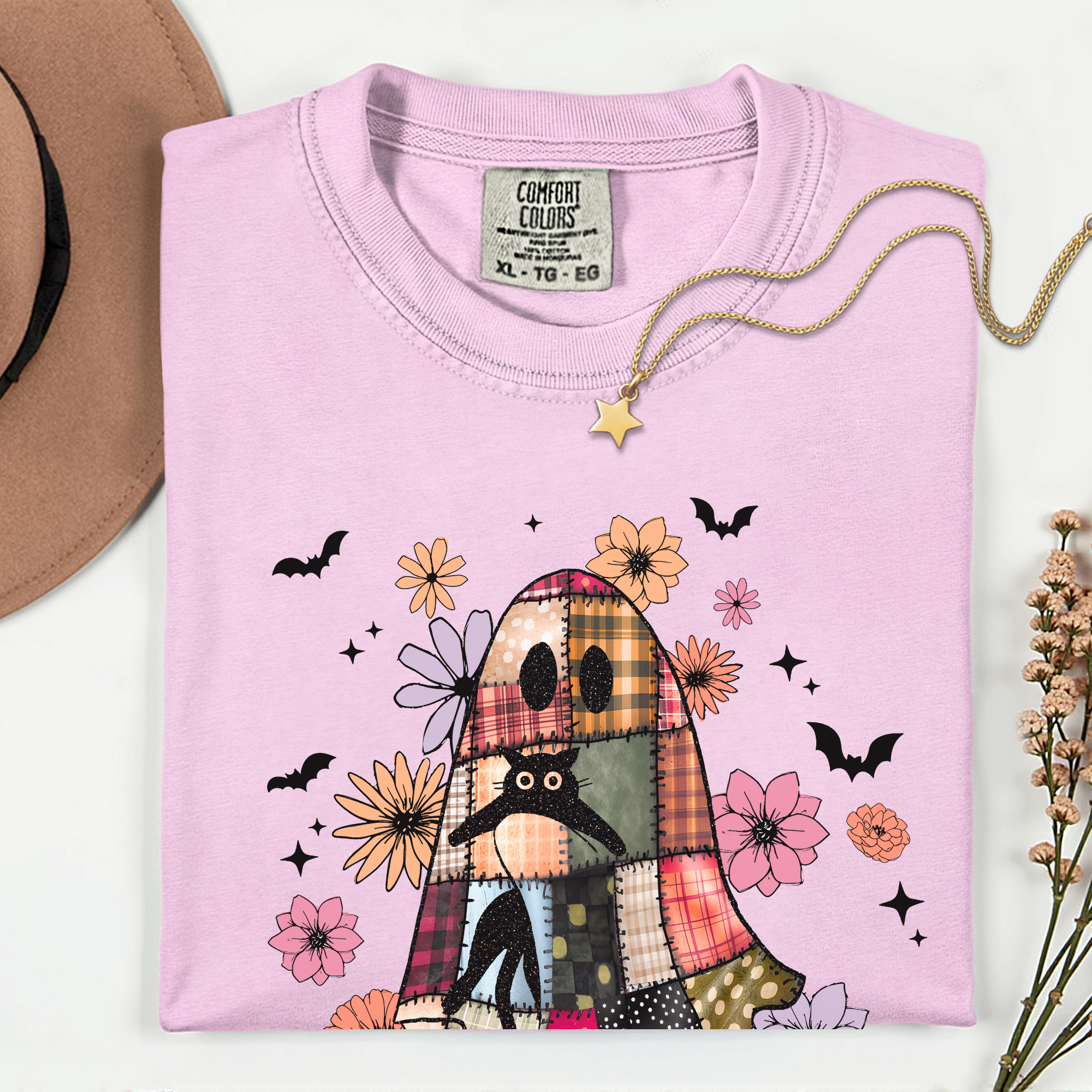 Whimsical Ghost Halloween T-Shirt