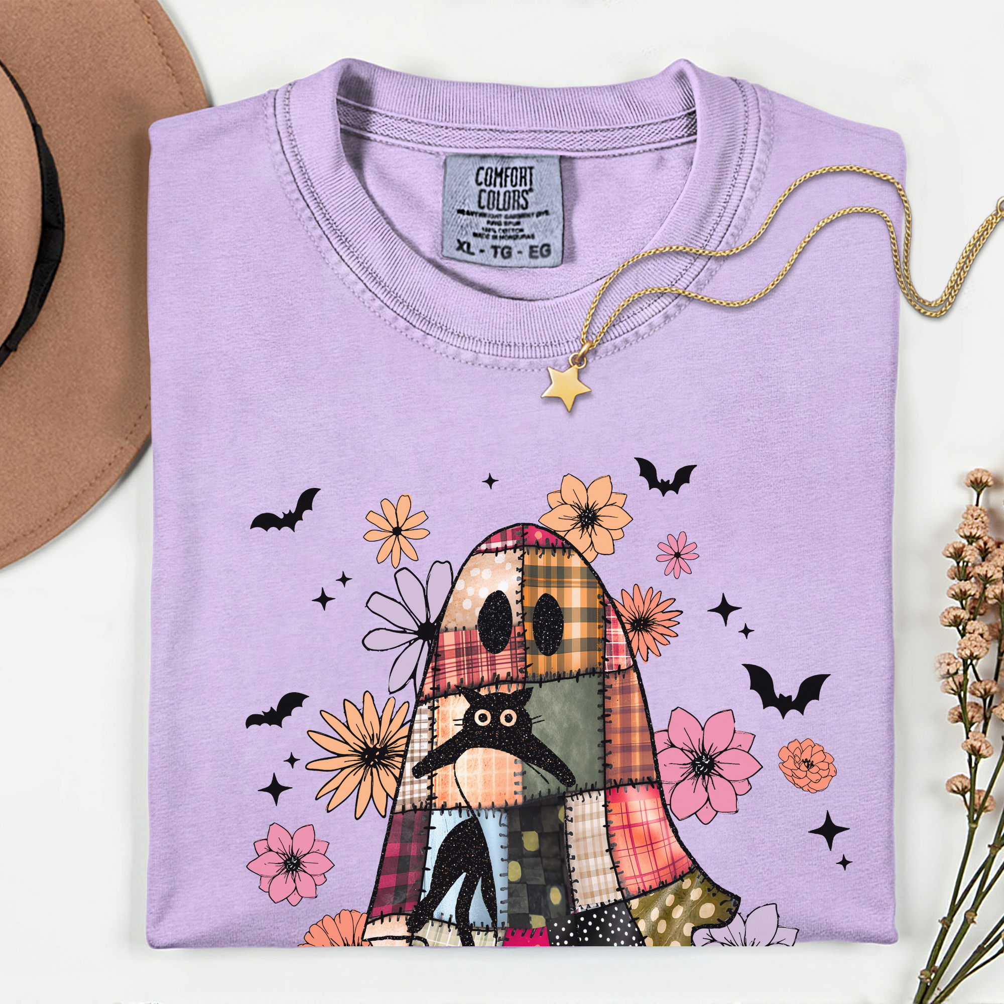 Whimsical Ghost Halloween T-Shirt