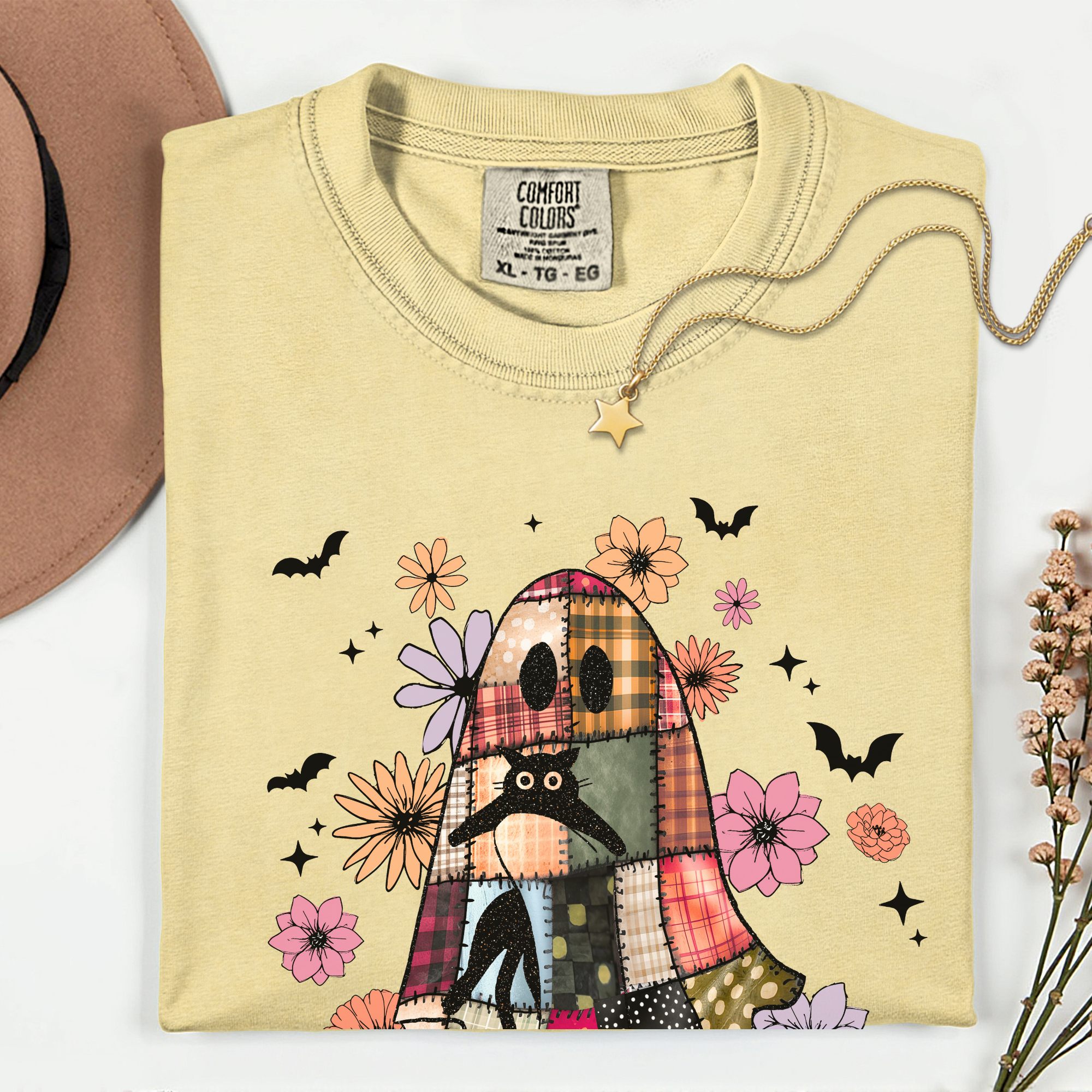 Whimsical Ghost Halloween T-Shirt