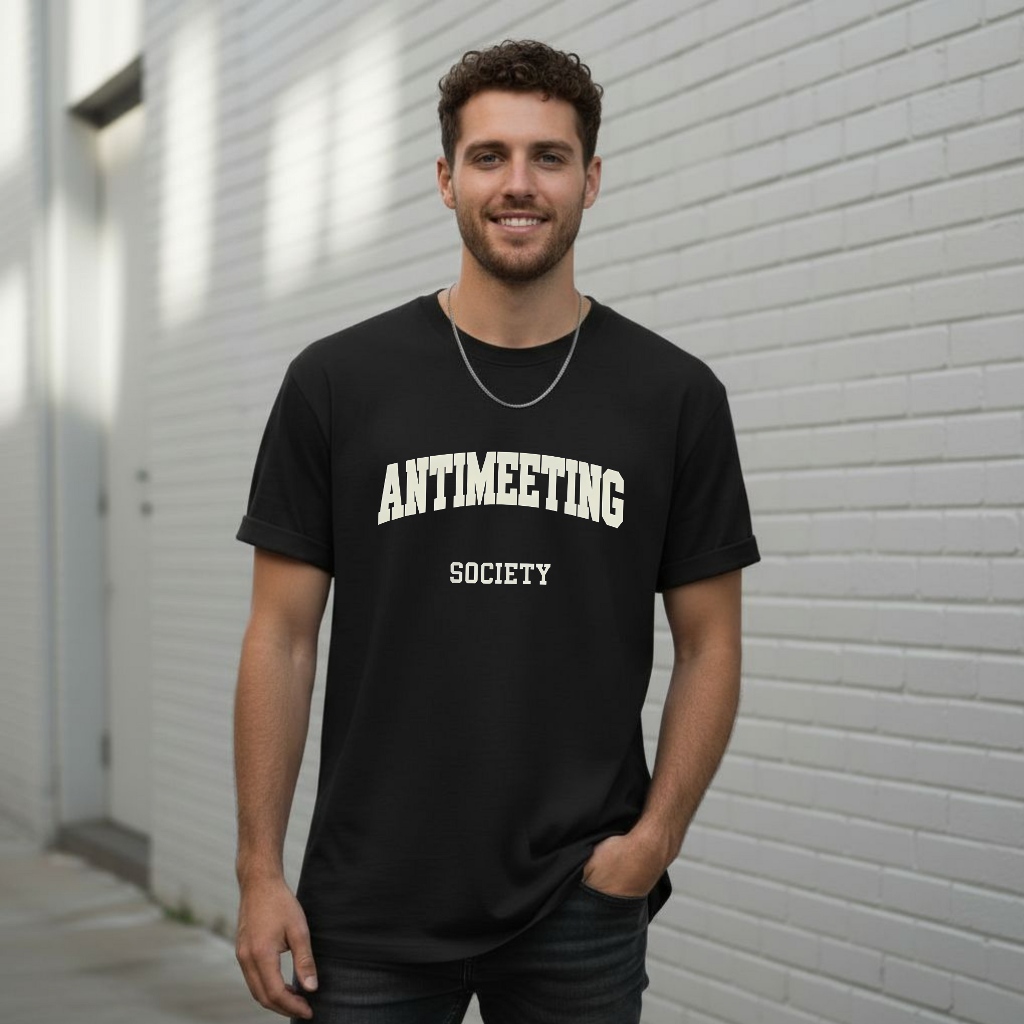 Anti-Meeting Society Tee
