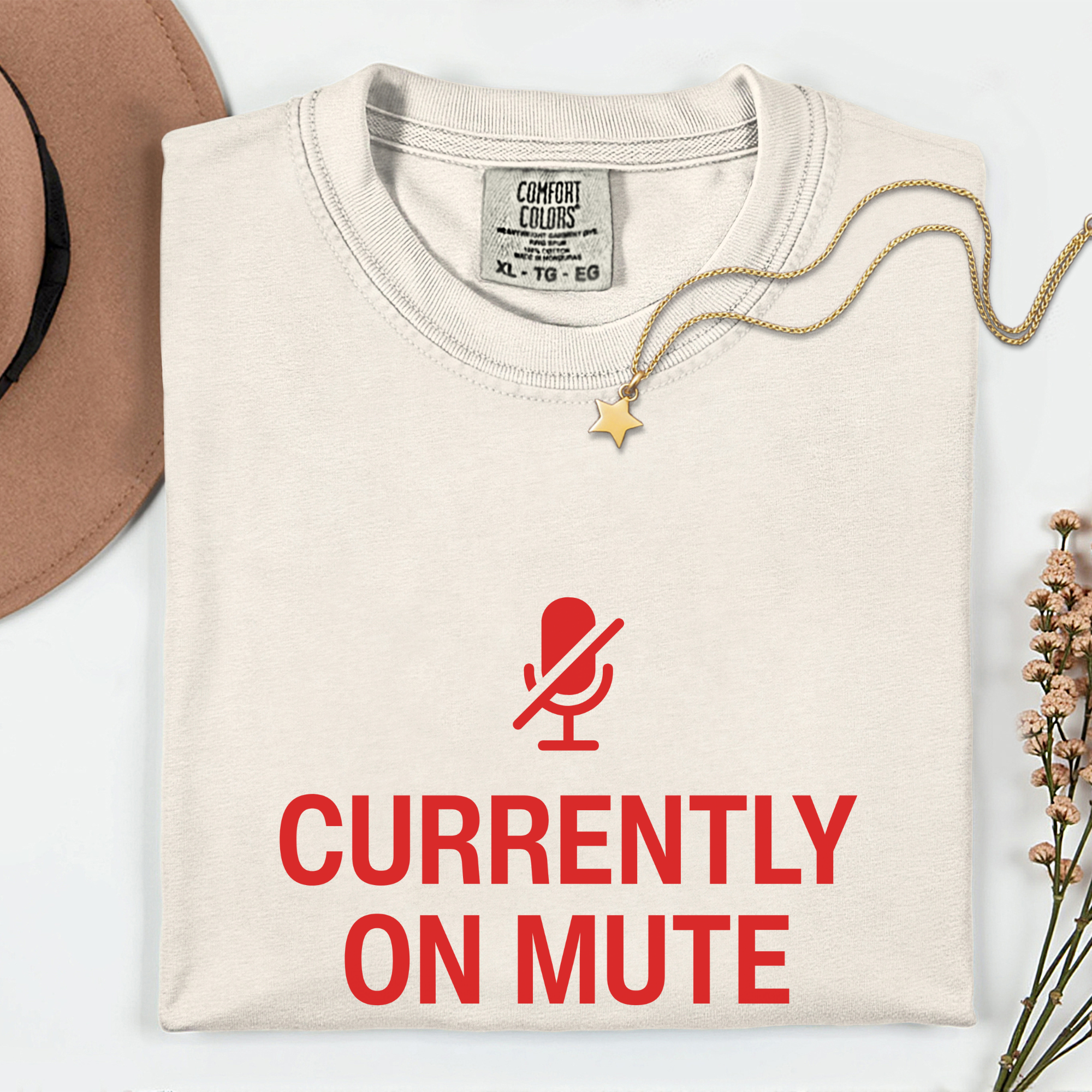 Currently On Mute WFH Humor