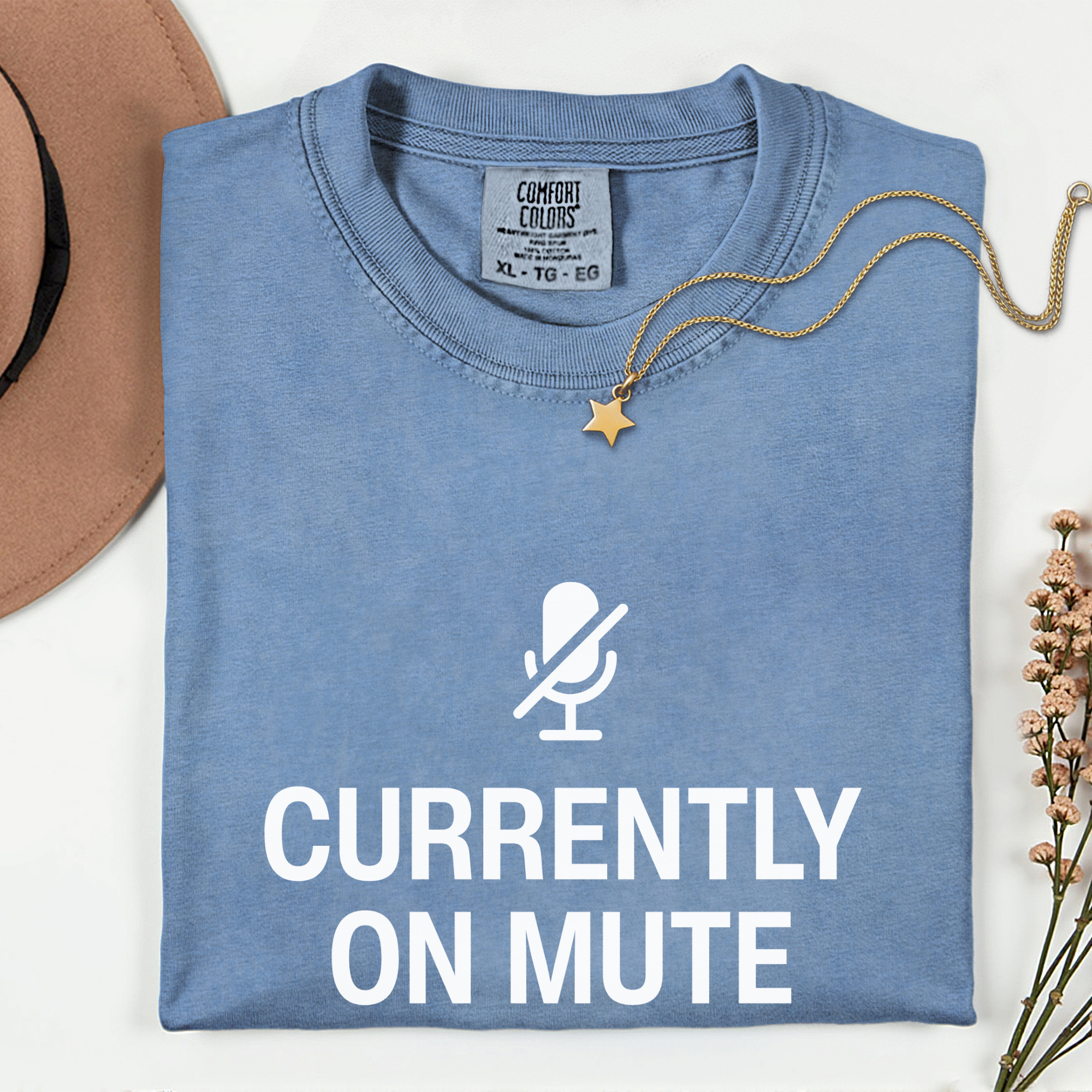 Currently On Mute WFH Humor