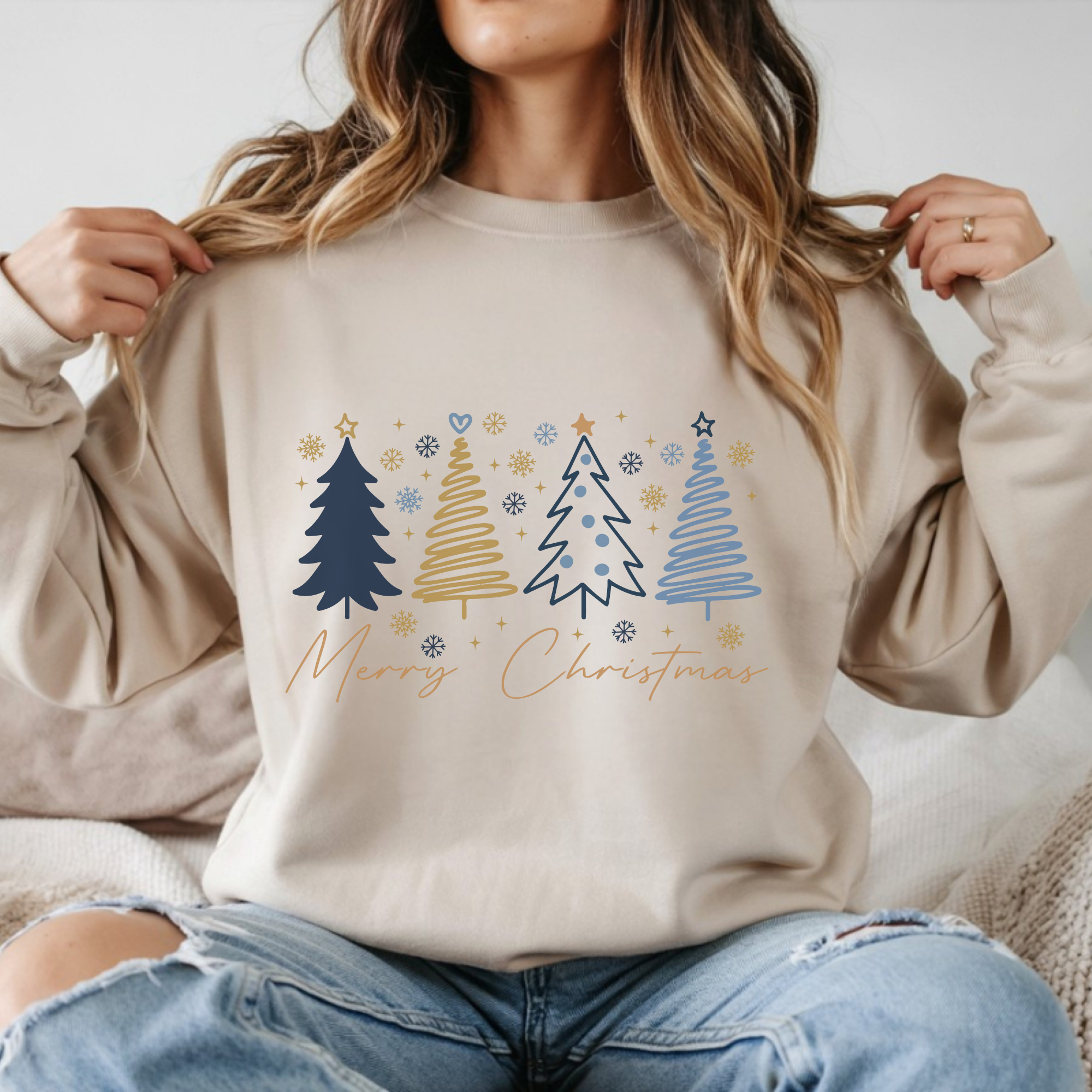 Merry Christmas Crewneck Sweatshirt