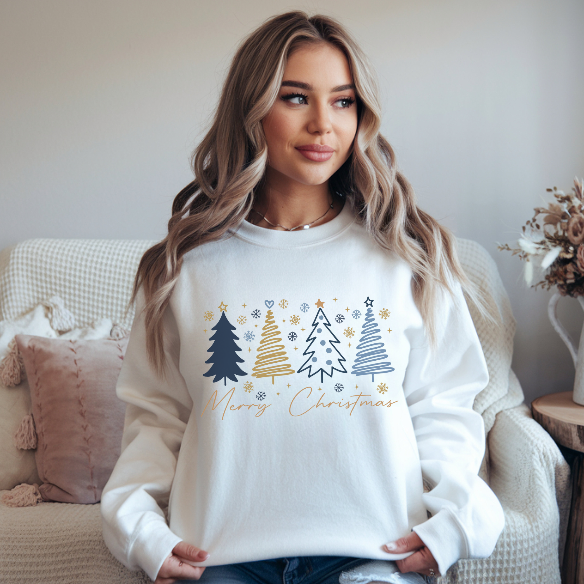 Merry Christmas Crewneck Sweatshirt