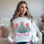 Merry & Bright Christmas Sweatshirt