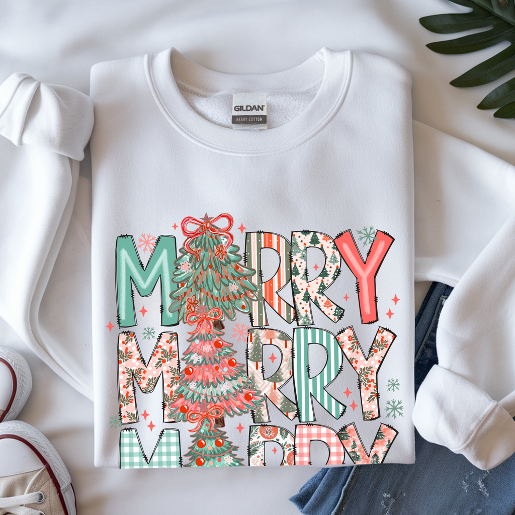 Christmas Holiday Crewneck Sweatshirt
