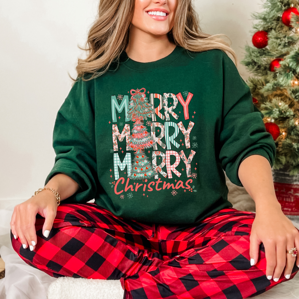 Christmas Holiday Crewneck Sweatshirt